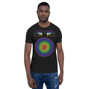 Scalar Eye's of Heru Affirmation Unisex 100% Cotton Tee